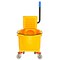 Alpine Industries 36 Qt. PVC Mop Bucket with Side Wringer, Yellow 462 - alternate 4